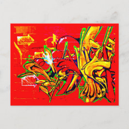 vykort-Abstrakt/Misc-Graffiti Gallery 16 Vykort