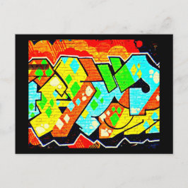 vykort-Abstrakt/Misc-Graffiti Gallery 19 Vykort
