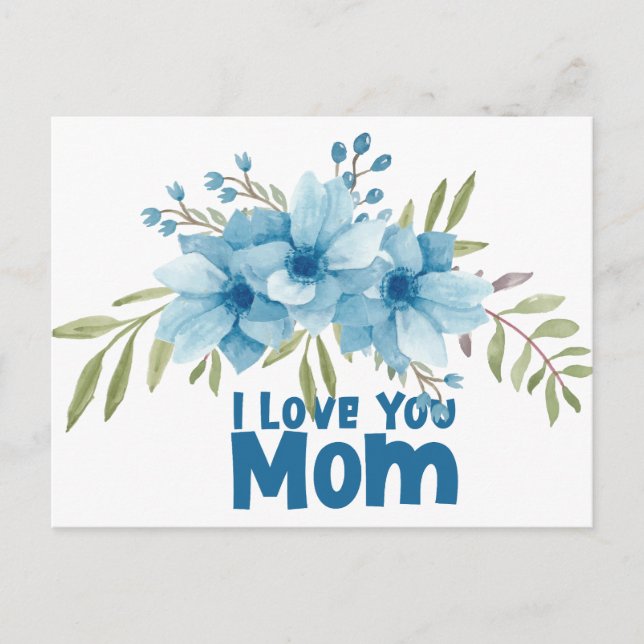 Vykort älskar mamma (Framsida)