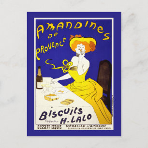 Vykort: "Amandines de Provence" av Cappiello Vykort