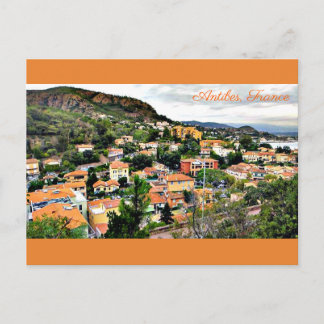 vykort Antibes, Frankrike