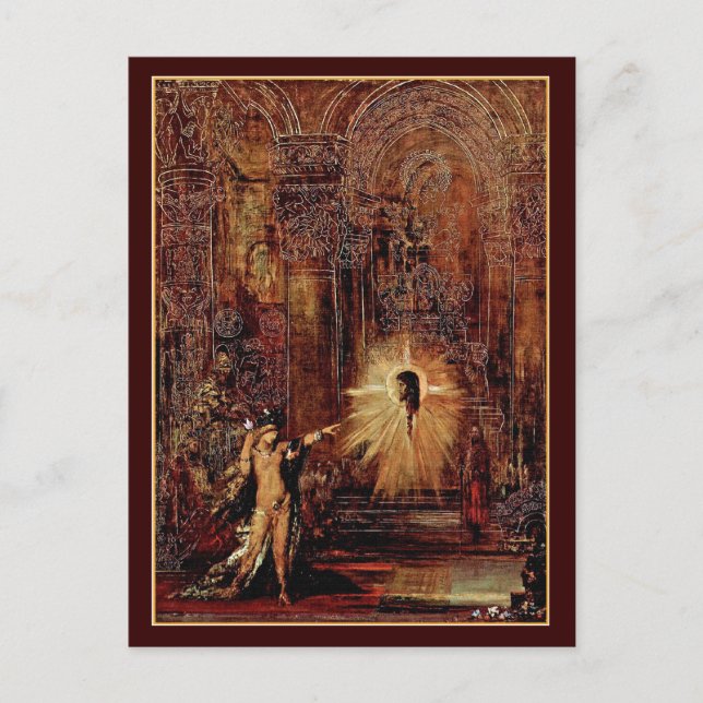 vykort: "Apparition [Ghost]" Vykort (Framsida)