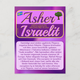 Vykort — Asher