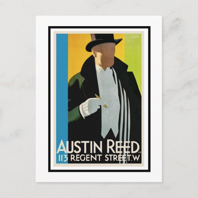 Vykort - Austin Reed 113 Regent Street.W (Framsida)