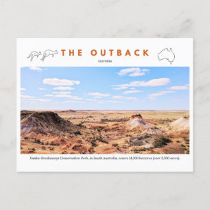 Vykort Australien - Utfall
