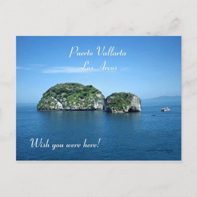 Vykort av Puerto Vallarta Los Arcos (Framsida)