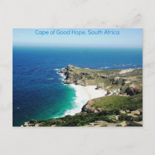 Vykort av udden av bra hopp, Sydafrika