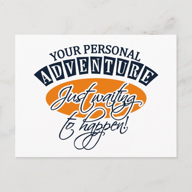 vykort äventyr - anpassade (Framsida)