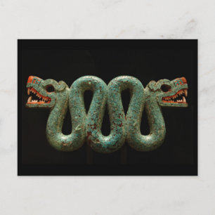 Vykort: Aztec-serpent Vykort