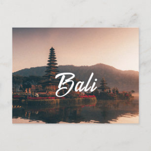 vykort Bali - kort för enkel elegant