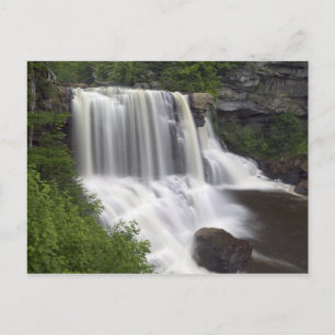 vykort - Blackwater Falls, Väster Virginia