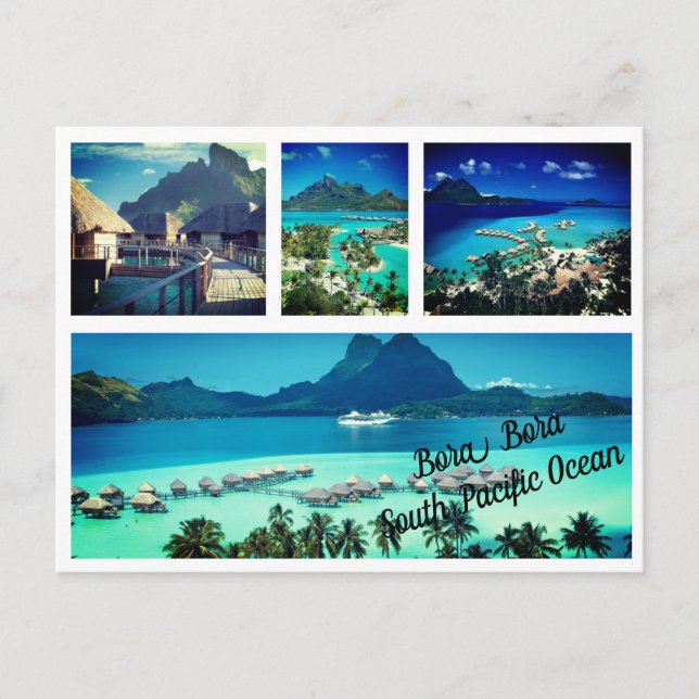 Vykort - Bora Bora  Södra Stilla havet (Framsida)