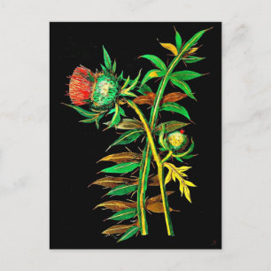 vykort - Botaniskt Art-Mary Delany 6