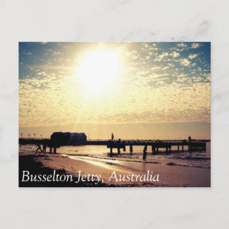 vykort Busselton Australia