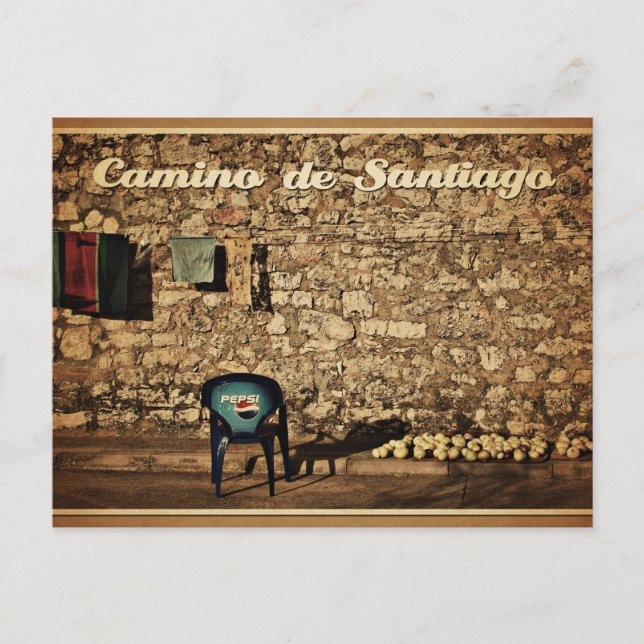 vykort Camino de Santiago (Framsida)
