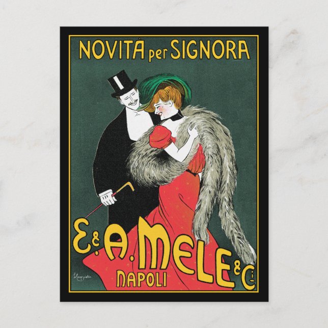 vykort: Cappiello Advertising Art Vykort (Framsida)