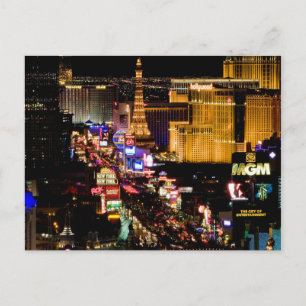 vykort/Carte Postale Las Vegas Strip Vykort