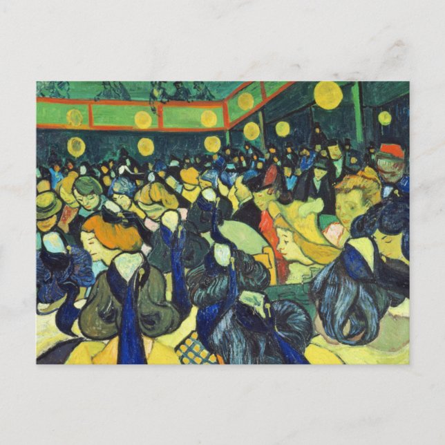 vykort: Dance Hall in Arles Vykort (Framsida)