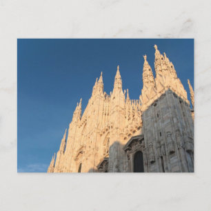 Vykort: Den guld- duomoen av Milan Vykort