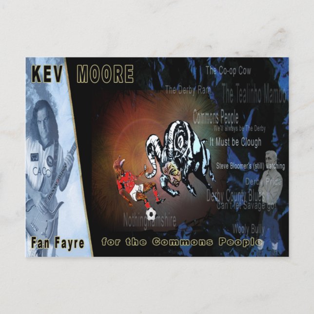 vykort "Derby Fläkt Fayre" (Framsida)