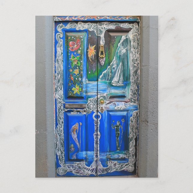 Vykort - Dörrar på Madeira (Framsida)