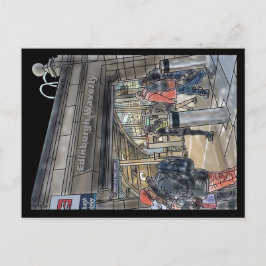 vykort Edinburgh, Scotland Waverley Station