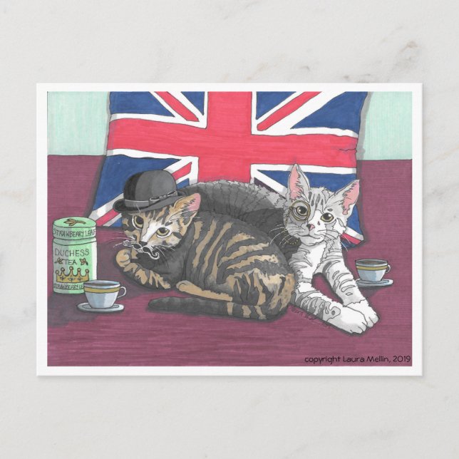 vykort: En plats i Tea (Tricia) Vykort (Framsida)