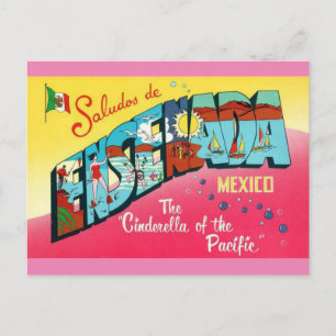 Vykort Ensenada Mexiko