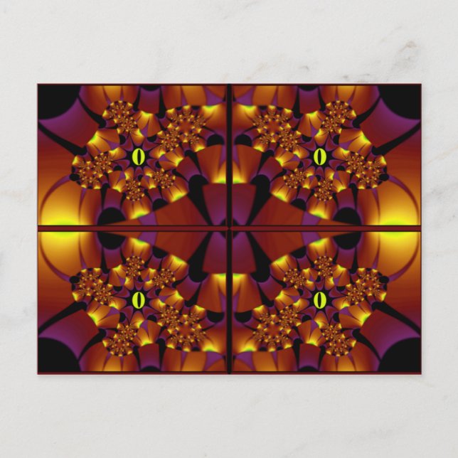 Vykort ~ "Ett möte i Ögon" (Framsida)