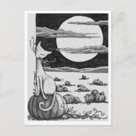 vykort: Fält i Halloween Vykort