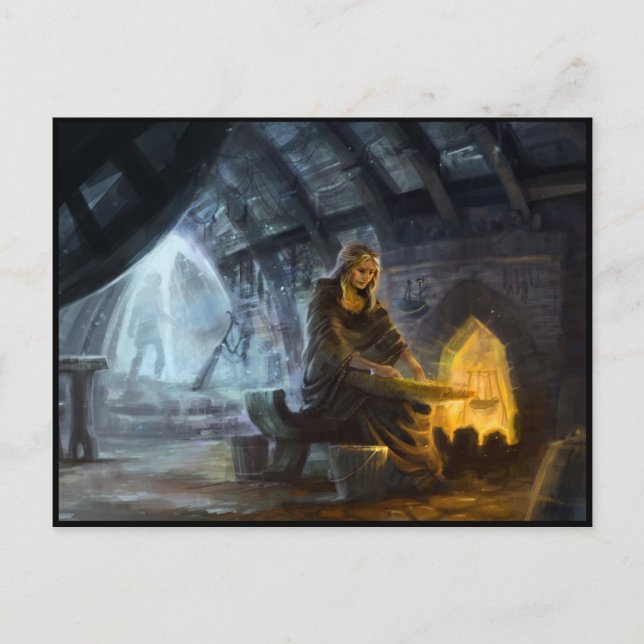 vykort - Farwell, Mor.. (Framsida)