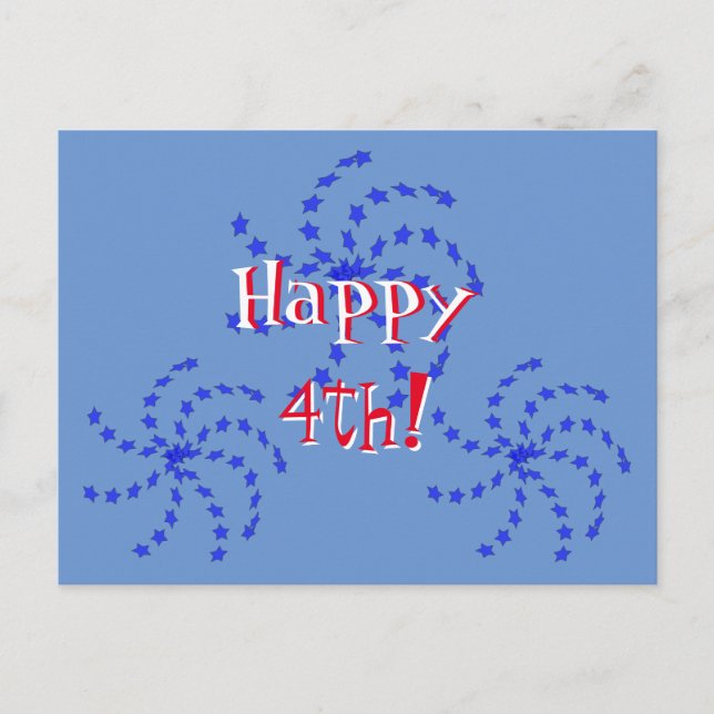 vykort - Fireworks Pinjul (Framsida)