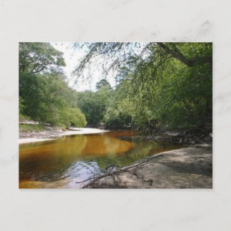 Vykort - flodkrökning