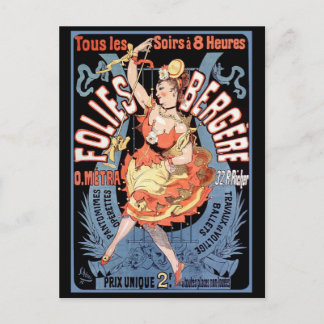 vykort: Folies Bergere Vykort