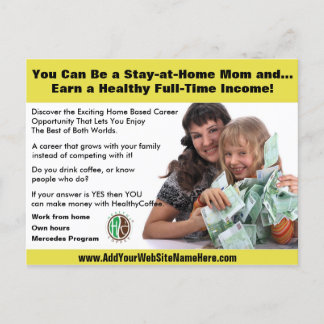 vykort för affärsmöjlighet