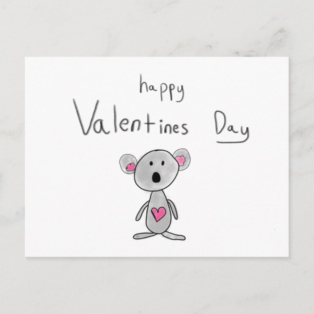 vykort för alla hjärtans dag (Framsida)