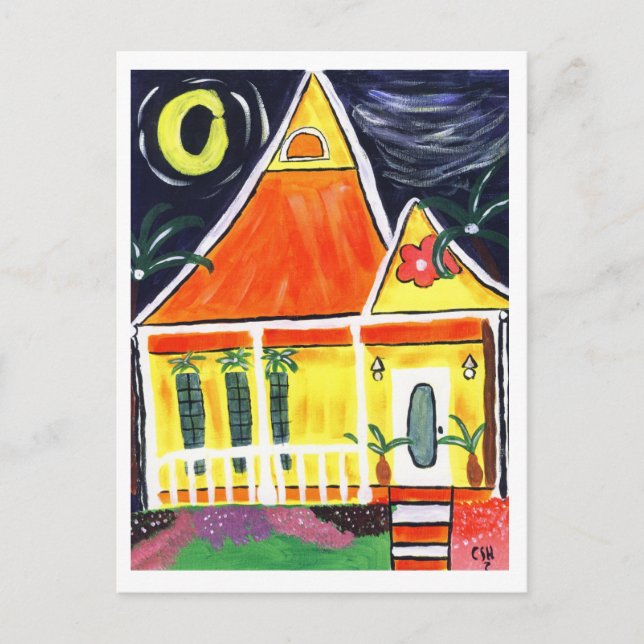 vykort för ändring av adress (Framsida)