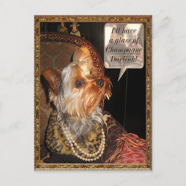 vykort för Anpassade i Party-natten (Framsida)