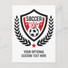 vykort för anpassningsbar och färg-fotnots Logotyp