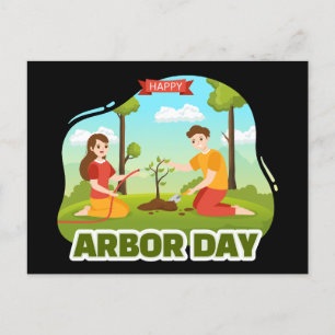 Vykort för arbordagsport