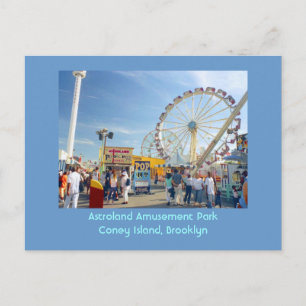 vykort för Astroland Amusement Park (Coney Is., NY