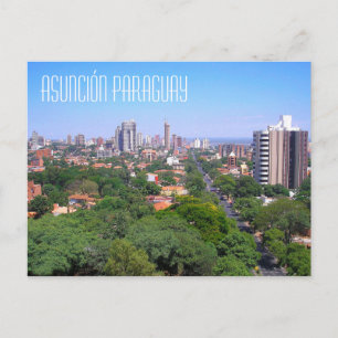 vykort för Asunción Paraguay