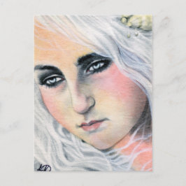 Vykort för avdrift-Sjöjungfru