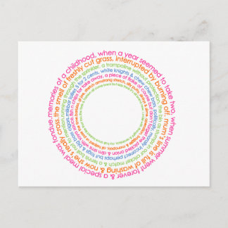 vykort för barnminnen