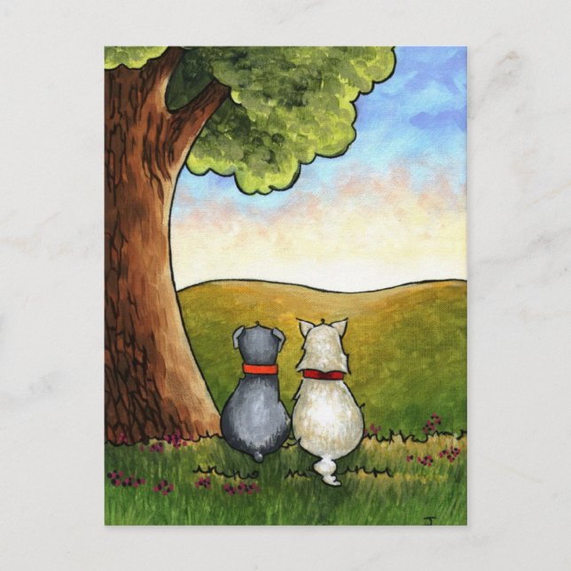 vykort för bästa vänner (Framsida)