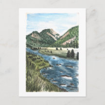 vykort för beaver bäck