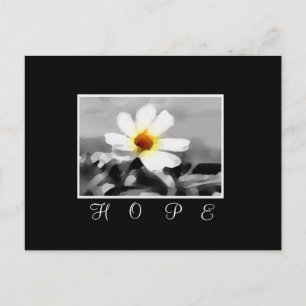 vykort för blommigt