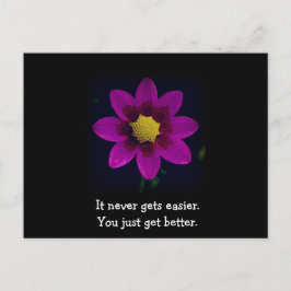 Vykort för Blommigt och inspiration