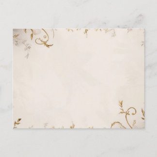 vykort för blommigtens inbjudan