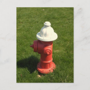 Vykort för brandhydrant!